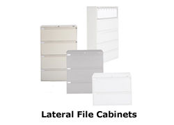 Filing and lateral filing cabinets